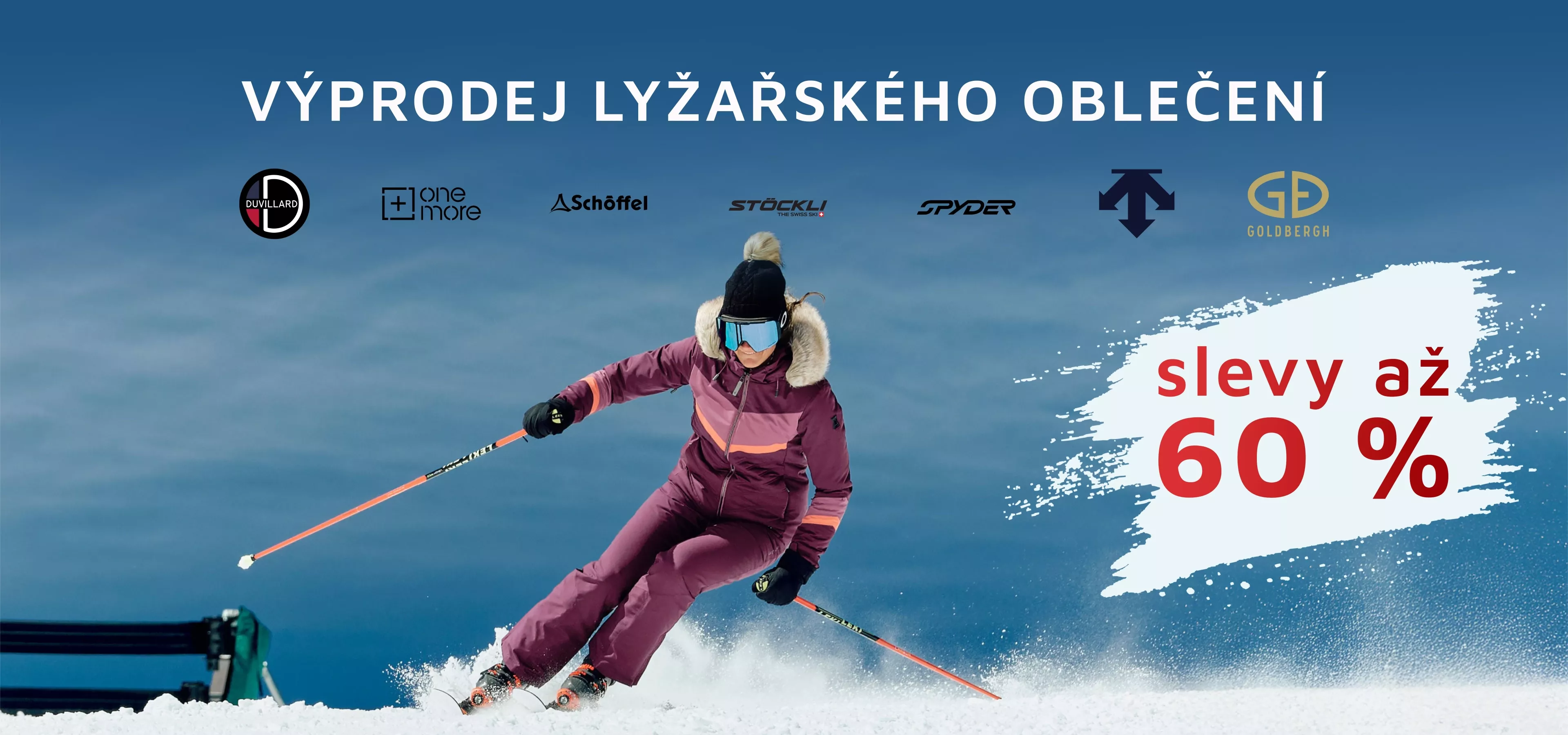 Výprodej lyžařského oblečení