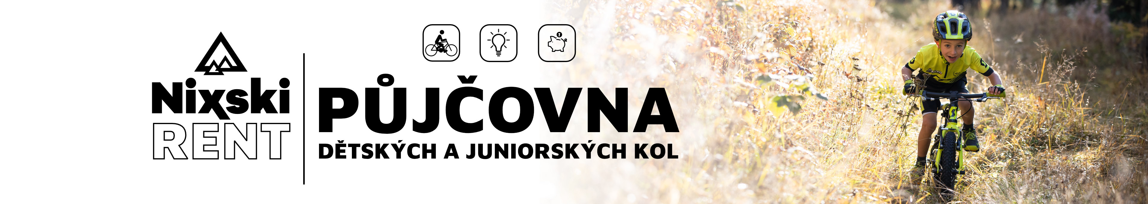 Online půjčovna dětskýsch a juniorských kol