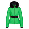 Dámská bunda Goldbergh HIDA FAUX BORDER  - zelená