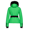 Dámská bunda Goldbergh HIDA FAUX BORDER  - zelená