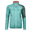 Dámska bunda Ortovox SWISSWOOL PIZ VIAL JACKET  - svetlo modrá