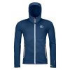 Pánska mikina Ortovox FLEECE HOODY  - tmavo modrá