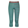 Dámske funkčné nohavice Ortovox 185 ROCK'N'WOOL SHORT PANTS  - zelená