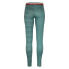 Dámske funkčné nohavice Ortovox 185 ROCK'N'WOOL LONG PANTS  - zelená