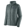 Dámska bunda Patagonia NANO PUFF JACKET  - tmavo šedá