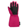 Dívčí lyžařské rukavice Reusch TOM  - tmavě růžová