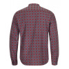 Pánska košeľa Luis Trenker BERNET KARO  - vínová