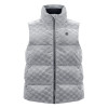 Dámska vesta Poivre Blanc W23-1205-WO/S SYNTHETIC DOWN  - strieborná