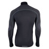 Pánske funkčné tričko UYN AMBITYON MAN LG SL ZIP  - čierna