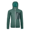 Dámska bunda Ortovox SWISSWOOL PIZ DUAN JACKET  - tmavo zelená