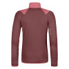 Dámská mikina Ortovox FLEECE GRID JACKET  - vínová