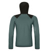 Pánska mikina Ortovox FLEECE GRID HOODY  - tmavo šedá