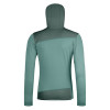 Dámska mikina Ortovox FLEECE LIGHT HOODY  - zelená