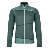 Dámska mikina Ortovox FLEECE LIGHT JACKET  - tmavo šedá