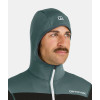 Pánská mikina Ortovox FLEECE LIGHT HOODY  - tmavě šedá