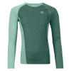 Dámské funkční tričko Ortovox 120 COOL TEC FAST UPWARD LS  - zelená