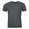 Pánské funkční tričko Ortovox 150 COOL BRAND TS  - tmavě šedá