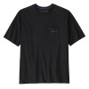 Pánske tričko Patagonia BOARDSHORT LOGO POCKET RESPONSIBILI-TEE  - čierna