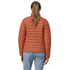 Dámská bunda Patagonia DOWN SWEATER  - oranžová