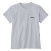 Dámske tričko Patagonia P-6 LOGO RESPONSIBILI-TEE  - biela