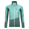 Dámska bunda Ortovox WESTALPEN SWISSWOOL HYBRID  - zelená