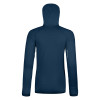 Dámska mikina Ortovox FLEECE GRID HOODY  - tmavo modrá