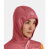Dámská mikina Ortovox FLEECE LIGHT HOODY  - fialová