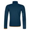 Pánská mikina Ortovox FLEECE GRID JACKET  - tmavě modrá