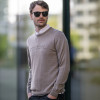 Pánsky sveter Stöckli MEN SWISS MADE KNITTED PULLOVER  - svetlo hnedá