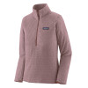 Dámska mikina Patagonia R1 AIR ZIP-NECK  - svetlo fialová