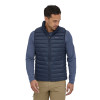 Pánska vesta Patagonia DOWN SWEATER VEST  - tmavo modrá