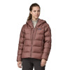 Dámska bunda Patagonia FITZ ROY DOWN HOODY  - tmavo ružová