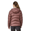 Dámska bunda Patagonia FITZ ROY DOWN HOODY  - tmavo ružová