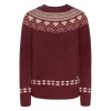Dámský svetr Kari Traa SUNDVE  - vínová