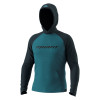 Pánska mikina Dynafit 24/7 POLARTEC HOODY  - modrá