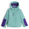 Dívčí lyžařská bunda Spyder MILA  - světle modrá