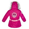 Dievčenská lyžiarská bunda PinBina HEART KIDS JACKET  - tmavo ružová