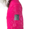 Dievčenská lyžiarská bunda PinBina HEART KIDS JACKET  - tmavo ružová