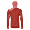 Dámska bunda Ortovox SWISSWOOL COL BECCHEI HYBRID JACKET  - oranžová