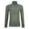 Dámske funkčné tričko Ortovox 230 COMPETITION ZIP NECK  - zelená