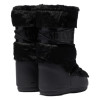 Dámské sněhule Moon Boot ICON FAUX FUR  - černá
