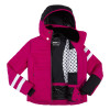 Dámska lyžiarská bunda OneMore 201 - ECO-DOWN SKI JACKET  - tmavo ružová