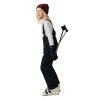 Dievčenské lyžiarské nohavice Poivre Blanc W24-1022-JRGL SKI BIB  - čierna