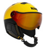 Lyžiarská prilba Kask PIUMA-R MONTECARLO VISOR  - žltá