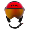 Lyžařská helma Kask PIUMA-R MONTECARLO VISOR  - červená