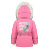 Dívčí lyžařská bunda Poivre Blanc W24-1201-BBGL/A  - světle růžová