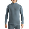 Pánske funkčné tričko UYN EVOLUTYON BIOTECH UW SHIRT LG SL ZIP UP  - šedá