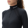 Dámske funkčné tričko UYN AMBITYON UW SHIRT LG SL ZIP  - čierna