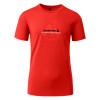 Pánske turistické funkčné tričko Martini Sportswear NEVERREST  - červená