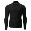 Pánske funkčné tričko UYN ELEVATYON BIOMORPH UW SHIRT LONG SL TURTLE NECK  - čierna